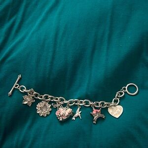 Juicy couture charm bracelet.